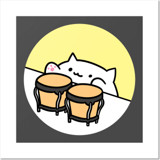 Bongo cat Posters and Art